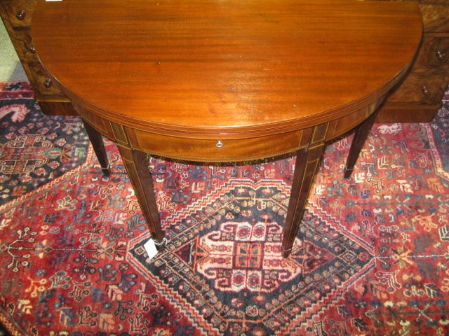 Mahogany tea-table