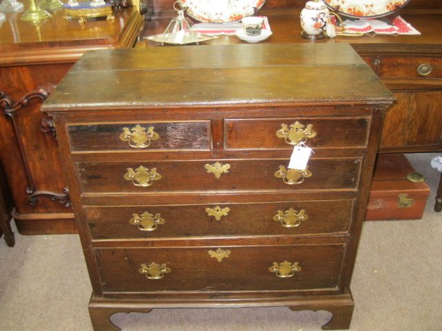 18th century oak chest