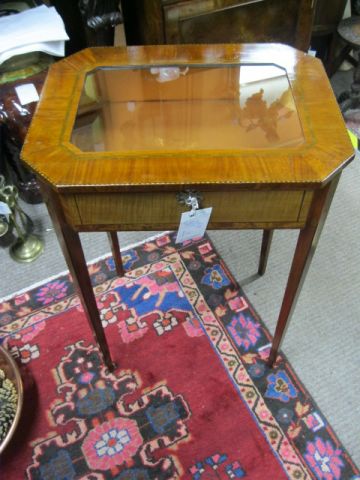 Edwardian Display Table/Cabinet
