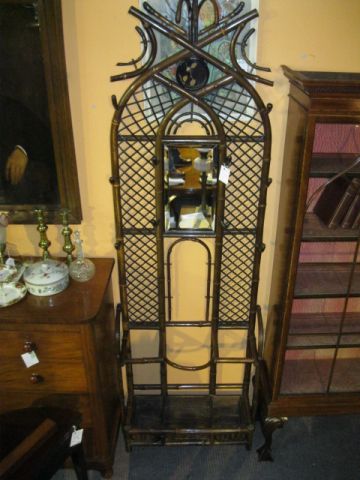 Bamboo hall stand