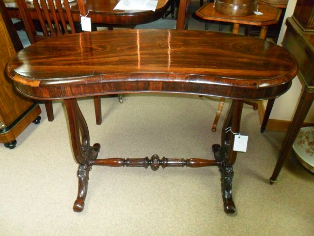 Victorian Rosewood Side Table.