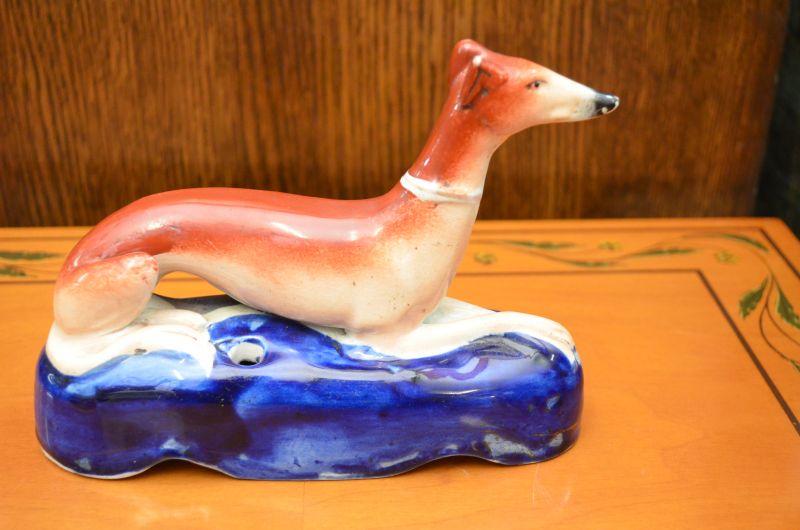 Victorian staffordshire pen holder
