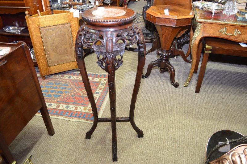 Chinese cherrywood plantstand
