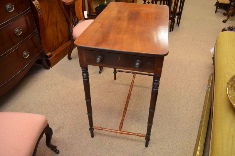 Georgian mahogany side table