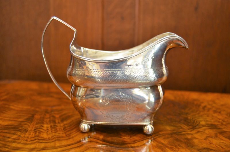 William IV irish silver jug