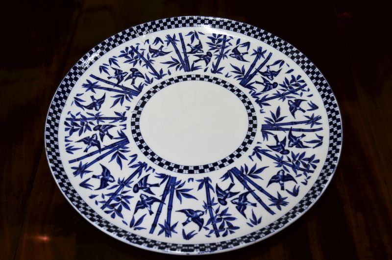 Victorian coalport plate