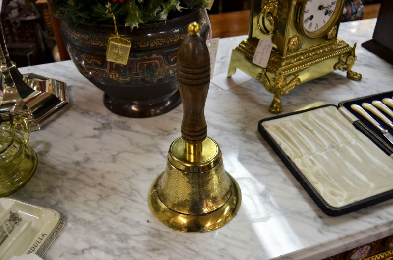 1920s brass bell