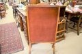 Mahogany framed tapestry fire screen Thumbnail 3