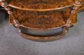 Victorian burr-walnut three tier wot-not Thumbnail 3