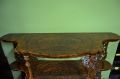 Victorian burr-walnut three tier wot-not Thumbnail 4