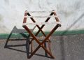 19th century mahogany butlers tray & stand Thumbnail 4