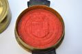 19th century wax seal & box Thumbnail 3