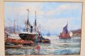 Gilt framed signed watercolour Thumbnail 2