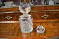 Gut glass & silver topped jar Thumbnail 2