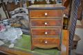 Mahogany miniture chest Thumbnail 2