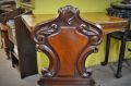 Victorian mahogany hall chair Thumbnail 2