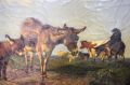 19th century oil painting ,signed Thumbnail 2