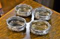 Set of four victorian silver salts Thumbnail 2