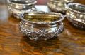 Set of four victorian silver salts Thumbnail 3