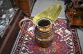 Oak & brass / copper bound stick stand Thumbnail 2