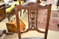 Set of four victorian mahogany dining chairs Thumbnail 3