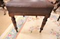 Set of four victorian mahogany dining chairs Thumbnail 4