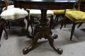Victorian burr-walnut card table Thumbnail 4
