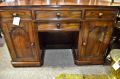 Victorian mahogany desk Thumbnail 3
