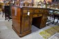 Victorian mahogany desk Thumbnail 3