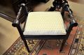Edwardian mahogany stool Thumbnail 4