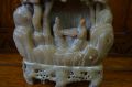 Antique chinese carved soapstone group Thumbnail 3