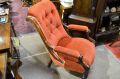 Victorian mahogany armchair Thumbnail 2