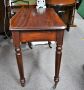 Victorian mahogany side table Thumbnail 2