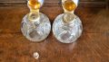 Pair of silver top scent bottles Thumbnail 3