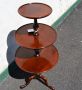 Mahogany three tier dumb waiter Thumbnail 2