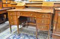 Edwardian mahogany desk Thumbnail 2