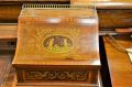 Edwardian mahogany desk Thumbnail 4