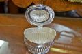 Silver tea caddy Thumbnail 2
