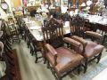 Set ten victorian carved dining chairs Thumbnail 3