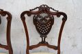 Pair of victorian mahogany occasional chairs Thumbnail 2