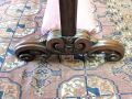 Victorian mahogany firescreen Thumbnail 3