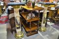 Pair of marble top pillars/pedestals Thumbnail 2