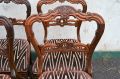 Set of six victorian rosewood chairs Thumbnail 3