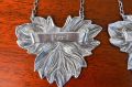 Pair of silver decanter lables Thumbnail 3