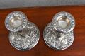 Pair silver candlesticks  Thumbnail 3