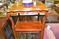 Pair of edwardian mahogany pedestals Thumbnail 2