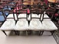 Set of eight late victorian mahogany chairs Thumbnail 2
