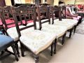 Set of eight late victorian mahogany chairs Thumbnail 3
