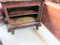 Pair mahogany gilt pedestals Thumbnail 4