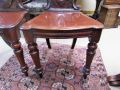 Pair of victorian mahogany hall chairs Thumbnail 3